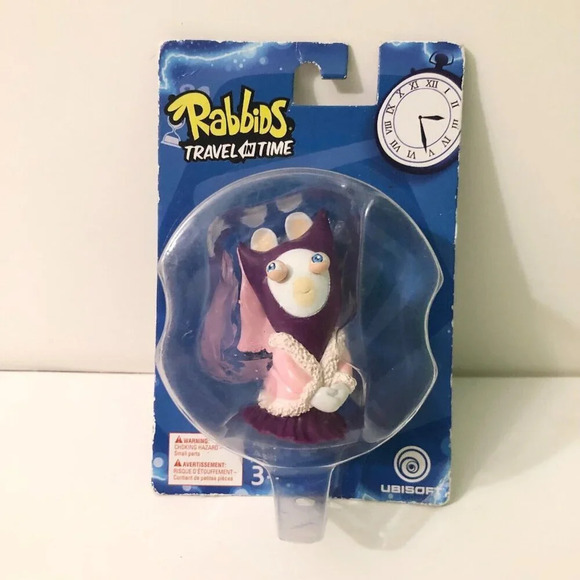 2010 Ubisoft  Rabbids Travel In Time Medieval Girl Damsel 2.5 Inch Figure - Picture 1 of 16
